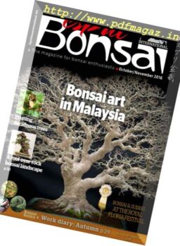 Esprit Bonsai International – October-November 2016