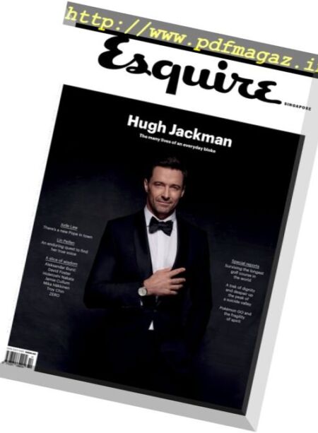 Esquire Singapore – October 2016 Cover