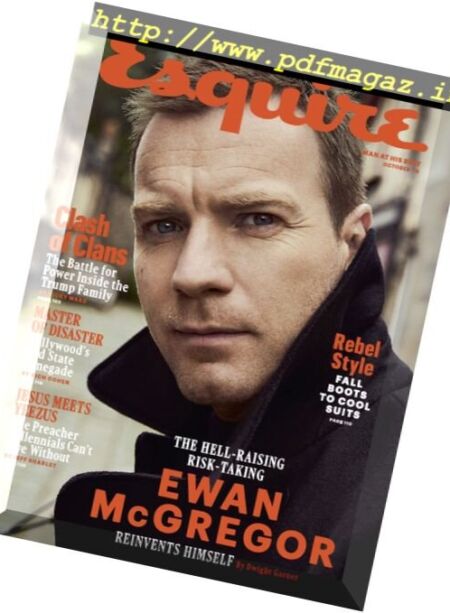Esquire USA – October 2016 Cover