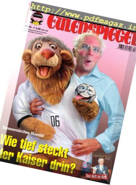 Eulenspiegel – Oktober 2016 Cover