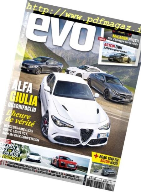 evo France – Septembre 2016 Cover