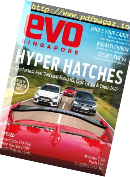evo Singapore – October 2016 Cover