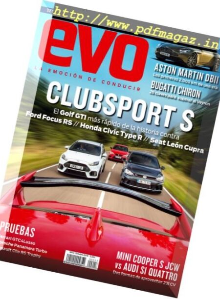Evo Spain – Octubre 2016 Cover