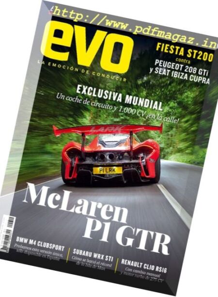 Evo Spain – Septiembre 2016 Cover