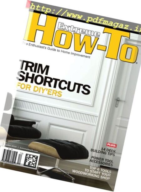 Extreme How-To Magazine – October 2016 Cover