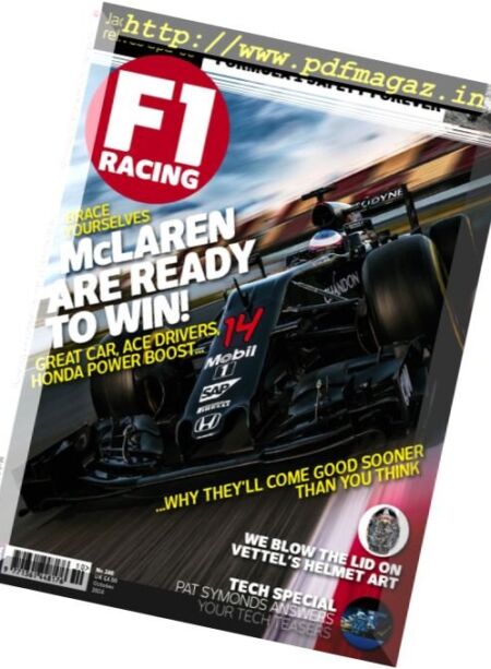 F1 Racing UK – October 2016 Cover