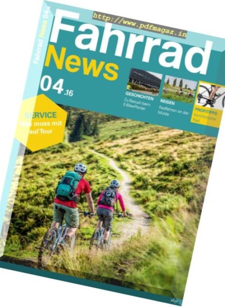 Fahrrad News – Nr. 4, 2016 Cover