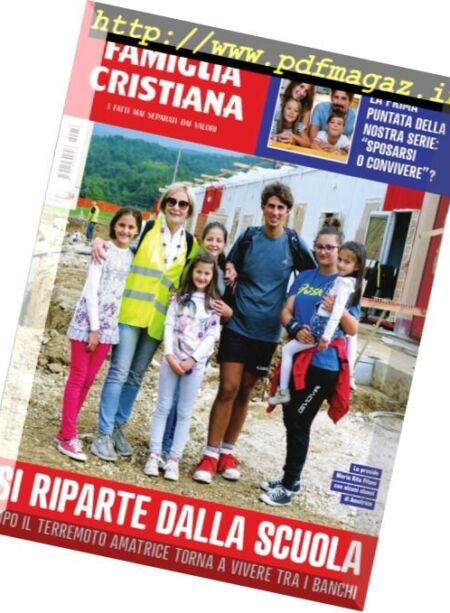 Famiglia Cristiana – 18 Settembre 2016 Cover