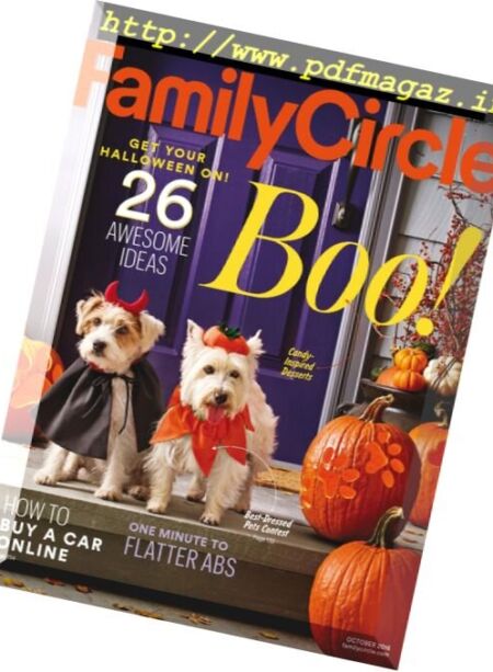 Family Circle – October 2016 Cover