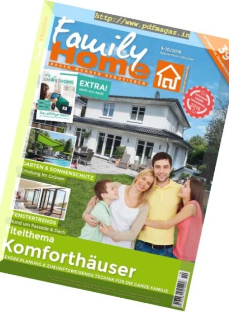 Family Home – September-Oktober 2016 Cover