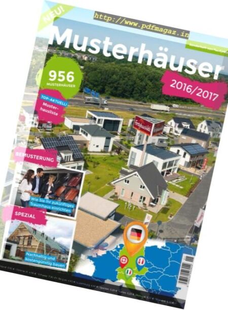 Family Home – Spezial Musterhauser 2016-2017 Cover