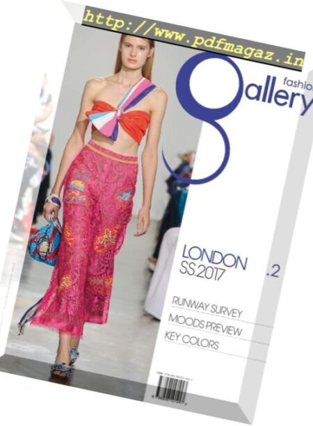 Fashion Gallery London – Spring-Summer 2017 Cover