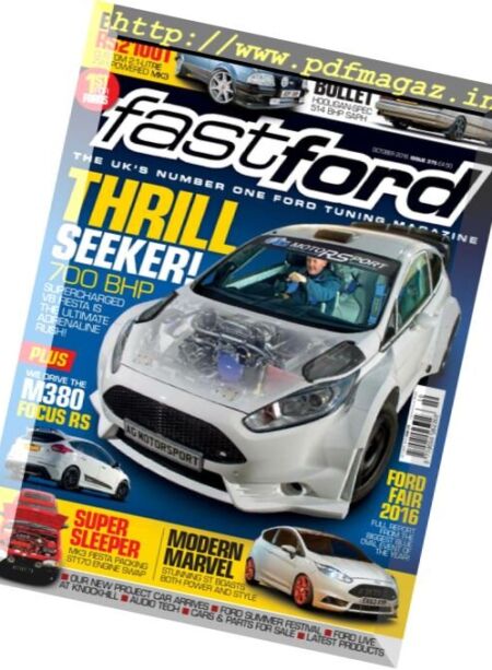 Fast Ford – October 2016 Cover