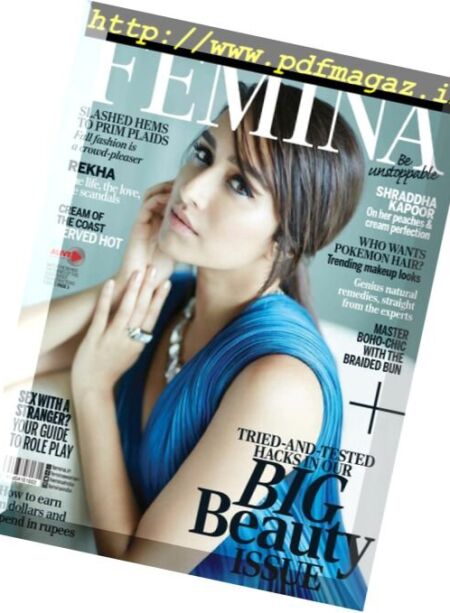 Femina India – 2 October 2016 Cover
