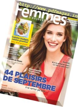 Femmes d’Aujourd’hui – 25 Aout 2016