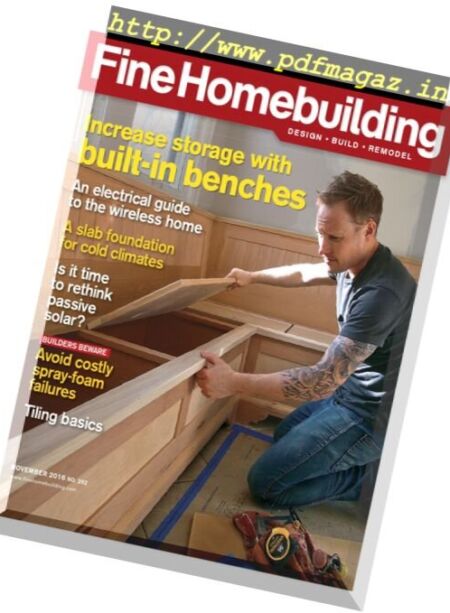 Fine Homebuilding – November 2016 Cover