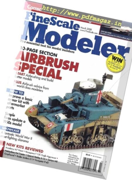 FineScale Modeler – March 2008 Cover