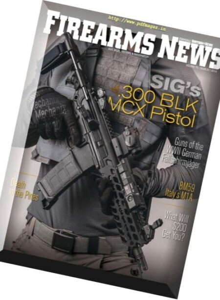 Firearms News – Volume 70 Issue 21, 2016 Cover