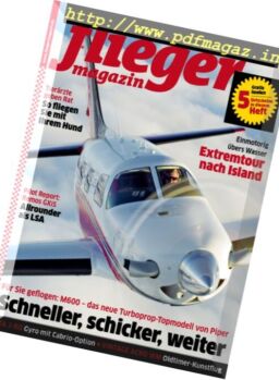 Fliegermagazin – Oktober 2016