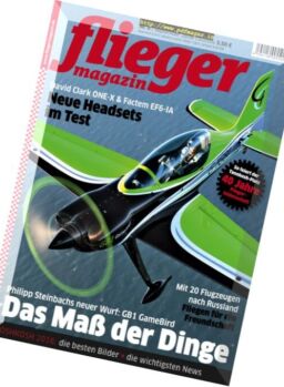 Fliegermagazin – September 2016