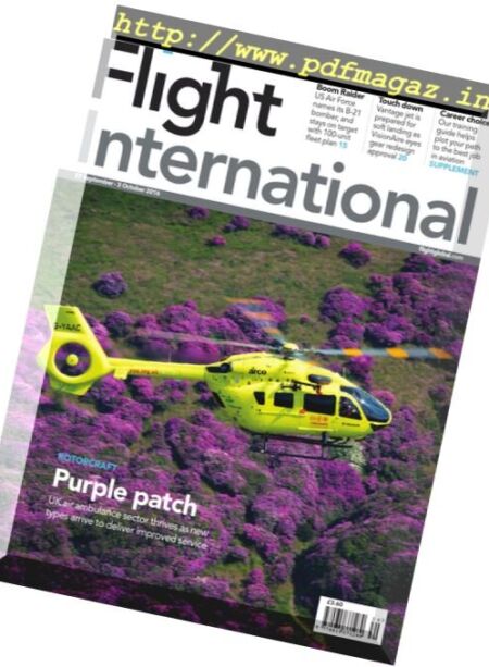 Flight International 27 – 3 October 2016 Cover
