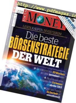 Focus Money – 7 September 2016
