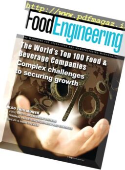 Food Engineering – September 2016