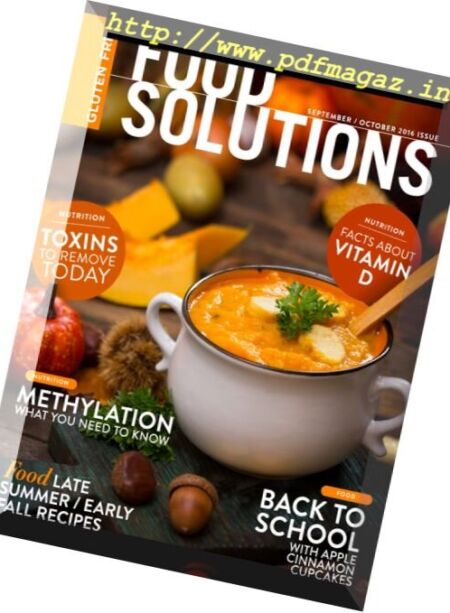 Food Solutions Magazine – September-October 2016 Cover