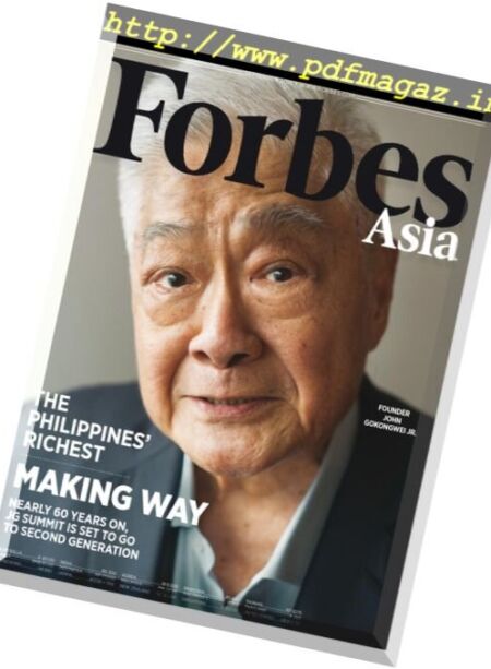 Forbes Asia – September 2016 Cover