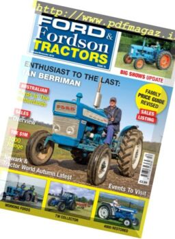 Ford & Fordson Tractors – October-November 2016