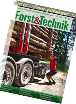 Forst & Technik – Nr.9, 2016