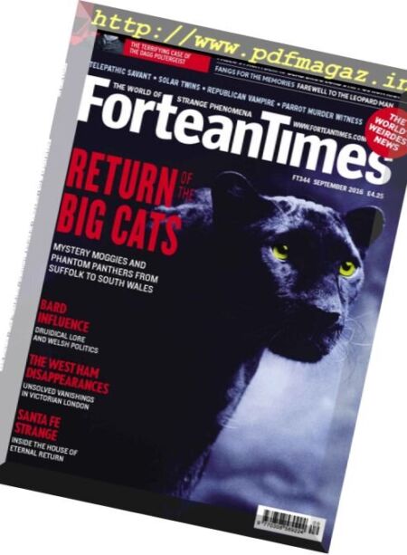 Fortean Times – September 2016 Cover