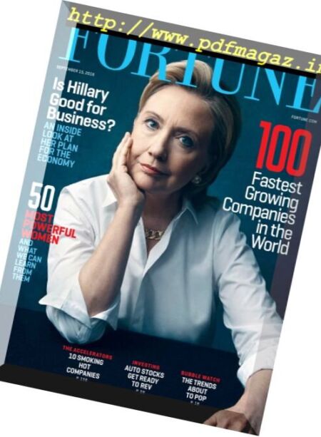 Fortune USA – 15 September 2016 Cover