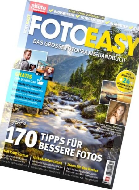 Fotoeasy – September-November 2016 Cover
