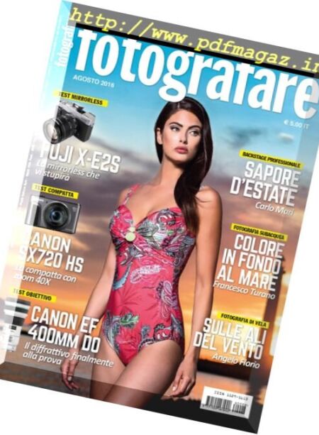 Fotografare – Agosto 2016 Cover