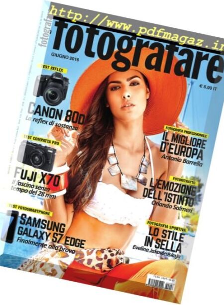 Fotografare – Giugno 2016 Cover