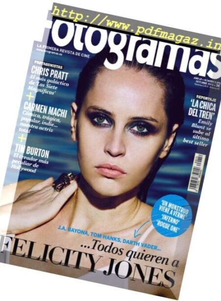 Fotogramas – Octubre 2016 Cover