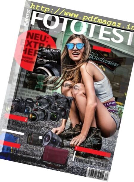 Fototest – September-Oktober 2016 Cover