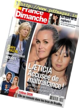 France Dimanche – 16 au 22 Septembre 2016