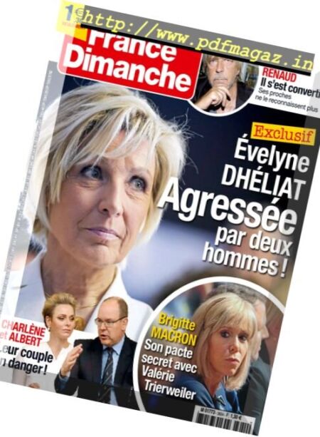 France Dimanche – 9 au 15 Septembre 2016 Cover