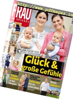 Frau im Spiegel – 14 September 2016