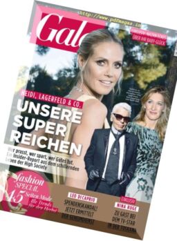 Gala Germany – 8 September 2016