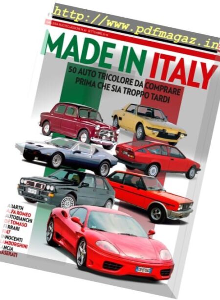 Galleria RuoteClassiche – Settembre 2016 Cover