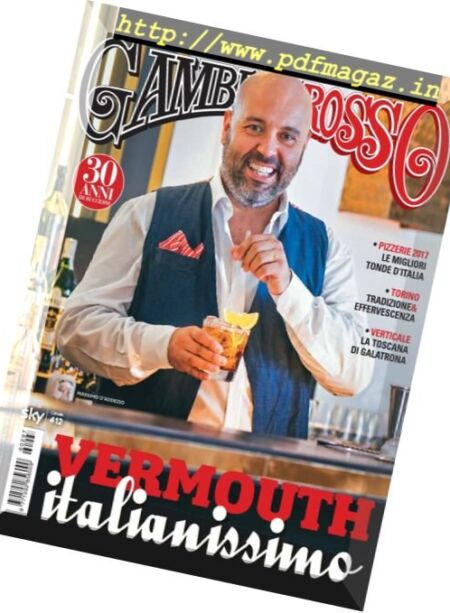 Gambero Rosso – Ottobre 2016 Cover
