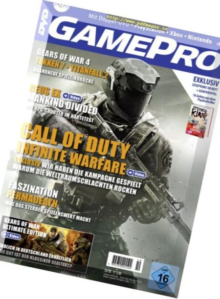 GamePro – Oktober 2016 Cover