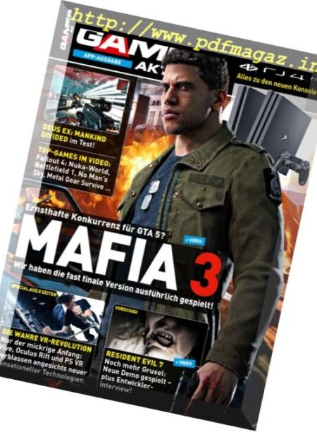 Games Aktuell – Oktober 2016 Cover