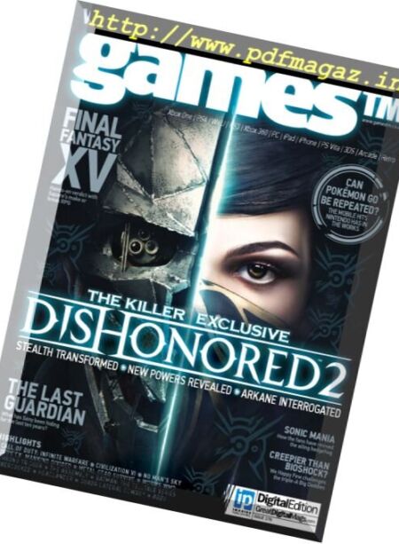 gamesTM – Issue 178, 2016 Cover