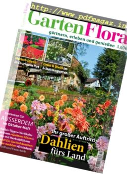 Garten Flora – Oktober 2016