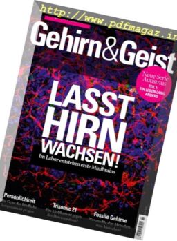 Gehirn und Geist – Oktober 2016