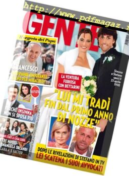 Gente Italia – 18 Ottobre 2016